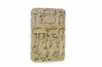 Lot 640 - EARLY 20TH CENTURY CHINESE IVORY CARD CASE...