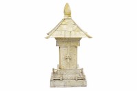 Lot 598 - EARLY 20TH CENTURY CHINESE IVORY SHRINE...