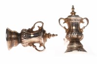 Lot 93 - PAIR OF SILVER FA CUP MOTIF CUFF LINKS each...