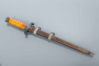 Lot 864 - THIRD REICH LUFTWAFFE DAGGER with eagle and...