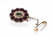 Lot 1854 - EARLY TWENTIETH CENTURY PEARL AND PASTE SET...