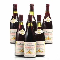 Lot 1379 - CHATEAUNEUF DU PAPE LA BERNARDINE 1978 (6) A.C....