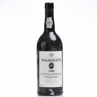 Lot 1427 - WARRE'S 1988 QUINTA DA CAVADINHA VINTAGE PORT...