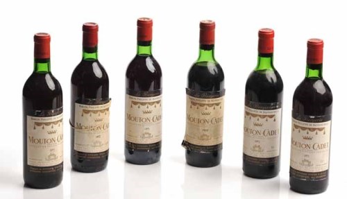 Lot 1455 - MOUTON - CADET LA BERGERIE 1969 A.C. Bordeaux....