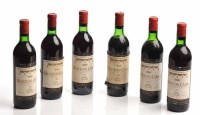 Lot 1455 - MOUTON - CADET LA BERGERIE 1969 A.C. Bordeaux....