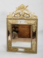 Lot 925 - ATTRACTIVE VICTORIAN EBONISED AND BRASS FRAMED...