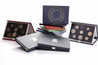 Lot 234 - LOT OF CASED UNITED KINGDOM PROOF COIN...