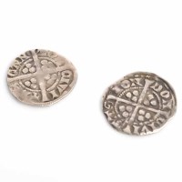 Lot 238A - TWO EDWARD I HAMMERED SILVER COINS