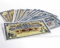 Lot 244 - LOT OF THE ROYAL BANK OF SCOTLAND £1 BANKNOTES...
