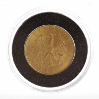 Lot 271 - AUSTRIAN 25 SCHILLING GOLD COIN DATED 1926