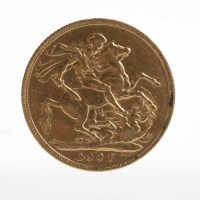 Lot 293 - EDWARD VII FULL SOVEREIGN DATED 1907