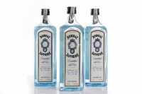 Lot 818 - BOMBAY SAPPHIRE (3) London Dry Gin, England....