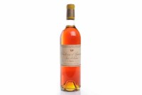 Lot 851 - CHATEAU D'YQUEM LUR-SALUCES 1960 A.C....