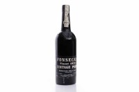 Lot 860 - FONSECA FINEST VINTAGE PORT 1977 Oporto,...