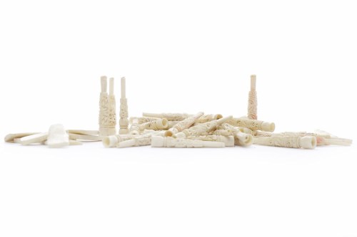 Lot 881 - COLLECTION OF EARLY 20TH CENTURY IVORY...