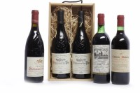 Lot 827 - CHATEAUNEUF-DU-PAPE 2001 CLEFS des PAPES A.C....
