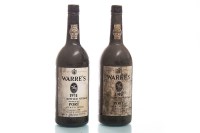 Lot 866 - WARRE'S LATE BOTTLED VINTAGE 1974 (2) Oporto,...
