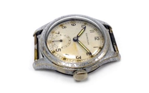 Lot 751 - GENTLEMAN'S LEONIDAS MILITARY ISSUE STAINLESS...