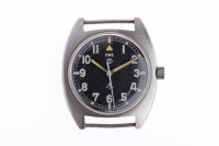 Lot 773 - GENTLEMAN'S CWC MILITARY ISSUE STAINLESS STEEL...