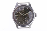 Lot 776 - GENTLEMAN'S CYMA MILITARY ISSUE STAINLESS...