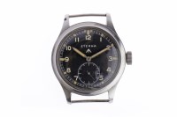 Lot 784 - GENTLEMAN'S ETERNA MILITARY ISSUE STAINLESS...