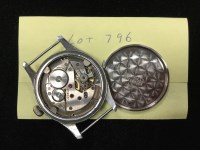 Lot 796 - GENTLEMAN'S TIMOR MILITARY ISSUE STAINLESS...