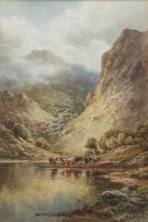 Lot 249 - H D HILLIER (SCOTTISH 1858-1930), GLEN ROSA,...