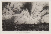 Lot 6 - * IAN MACNICOL, EAST END CITYSCAPE sugarlift...