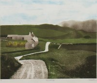 Lot 79 - * CHRISTOPHER PERRY, ISLAY LANDSCAPE etching,...