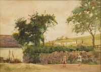 Lot 121 - TOM PATERSON (SCOTTISH 20TH CENTURY), CHILDREN...