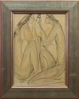 Lot 158 - 20TH CENTURY SCHOOL, SHOMROM oil on canvas...