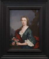 Lot 162 - JOHN GILES ECCARD (BRITISH d 1779), PORTRAIT...