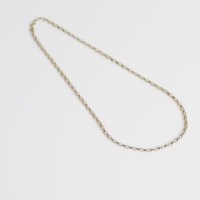 Lot 1686 - NINE CARAT GOLD BELCHER CHAIN marked 375 to...