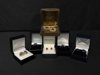Lot 26 - NINNA RICCI CUFFLINKS along with a number of...
