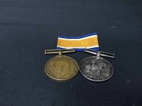 Lot 57 - TWO BRITISH WAR MEDALS