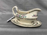 Lot 186 - GROUP OF INDIAN TREE PATTERN DINNER CHINA