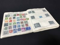 Lot 220 - FOUR FOLDERS OF MIXED STAMPS including Great...