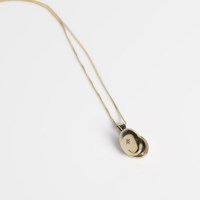 Lot 1722 - DIAMOND SET LOCKET of oval form 19.8mm x 15mm,...