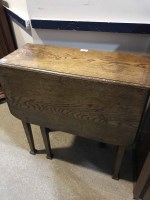 Lot 246 - OAK DROP LEAF TABLE