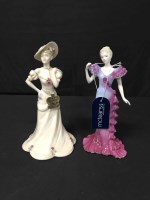 Lot 290 - COALPORT FIGURES of Kimberley, Alexandra,...