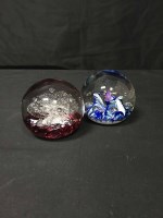 Lot 402 - LOT OF SELKIRK GLASS PAPERWEIGHTS