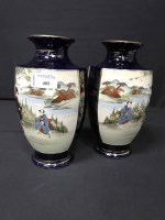 Lot 403 - PAIR OF JAPANESE SATSUMA VASES, CHINESE VASE,...