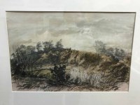 Lot 435 - ALEX MCPHERSON RSW, NOVEMBER LANDSCAPE mixed...