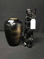 Lot 461 - JAPANESE VASE along with a Japanese bowl etc (5)