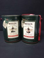 Lot 494 - EIGHT BELL'S WHISKY DECANTERS All Christmas...