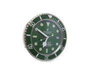 Lot 1024 - ROLEX SUBMARINER STYLE DEALERS' DISPLAY WALL...