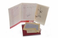 Lot 1324 - AUTOGRAPHS RELATING TO LITERARY, SPORTING AND...