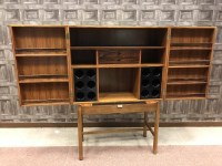 Lot 1328 - ROSEWOOD OBLONG DRINKS CABINET By Robert...