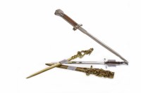 Lot 1414 - MILITARY INTEREST: FOUR NOVELTY LETTER OPENERS...