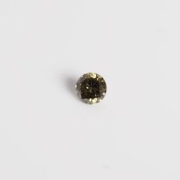 Lot 1795 - UNMOUNTED BRILLIANT CUT BROWN DIAMOND...